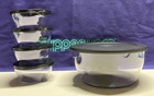 Tupperware Clearly Elegant   Bowl Sets tumblers-several Choices-new-shipping Incl