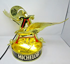 Vintage Michelob Beer Eagle Light Hanging Bar Lamp Lighted