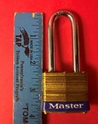 Vintage Master Lock No  4 Special Padlock W 2 Keys  keyed Differently 