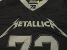 Metallica 72 Seasons Football Jersey North America Tour Concert Black Size M
