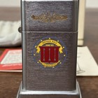 Vintage Zippo Barcroft Table Lighter Navy Sub U s s  Nathan Hale Ssbn 623
