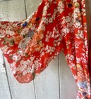 Japanese Kimono Robe Floral Chrysanthemum Pattern Made In Japan