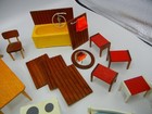 Vintage Doll House Furniture Miniatures Lundby And or Bartons Mixed Lot