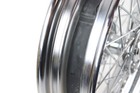 16  X 3 00  Replica F-h Star Hub Wheel Chrome For El Fl Ul Wl 1936-1966 Harley