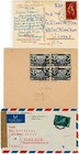 Israel 1948-52 Ppc   Censored   Fdc   Block Etc 6 Items Early Covers