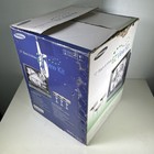 Samsung B w 12  Crt Tv Observation Security Monitor Smo-120s W  3 Cameras New