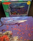 Melissa   Doug Jigsaw Puzzle Shark   Fish 100 Piece 14  X 19  Vguc