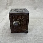 Kenton Brand Authentic  Cast Iron Combo Safe Union Savings Bank Vtg Antique 