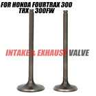 Engine Intake Exhaust Valve   Seals For Honda Trx300fw Fourtrax 4x4 1988 - 2000