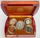 1961 Proof Set In Official U s  Mint Display Silver Uncirculated Birthyear Coins