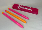 Harrod   s Pen And Pencil Set  2 Pens 1 Mechanical Pencil Knightsbridge London New