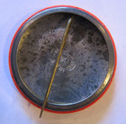 Vintage Go With Goldwater  Anti Goldwater Pinback Button 1-1 4  Pin