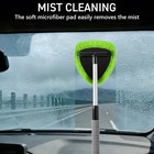 4 Pad Window Glass Wiper Cleaner Brush Extendable Car Windshield Cleaning Tool