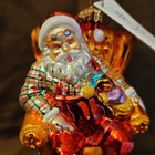 Rare 2016 Christopher Radko Santa   s    holiday Break    Ornament Christmas 6  