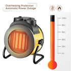 2000w Portable Electric Space Heater Garage Hot Air Fan For Indoor Adjustable Us