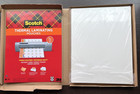 Scotch Thermal Laminating Pouches  100 Pack Laminating Sheets  3 Mil  8 9 X 11 4