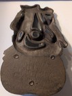Vintage Cast Iron Hunting Match Holder Rabbit Pheasant Game Bag Wall 9  Hunting