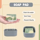 Square Travel Soap Case  Bar Soap Holder For Dr Squatch  Silicone Soap Case