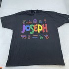 Vtg Joseph   The Amazing Technicolor Dreamcoat Shirt L xl Musical Broadway 90s