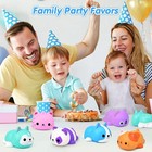 6pcs Jumbo Cat Squishies Stress Balls Slow Rising Fidget Sensory Toys Kids