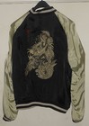 Ww Ii Japan Reversible Red  Silver   Black  Silver  Asian Warrior   Dragon L xl