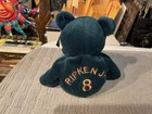 Vintage 1998 Mlb Salvino s Bamm Beanos 9  Beanie Bear Cal Ripken Jr  8 Orioles