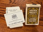 Vtg Las Vegas Casino Playing Cards - Brown - Golden Nugget - Opened Lightly Used
