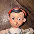 Vintage Pinocchio Hand Puppet Gund And Walt Disney Collectible From 50s