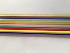 12 Glass Rods 4 Filigrano And 7 Effetre  Glass Rods 1 Striking Coe 104 13  L 