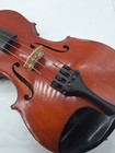 Antique German Copy Antonius Stradiuarius Violin With Wood Case   Bow 1911