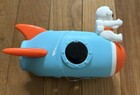 New Bath   Body Works Pump Soap Holder Astronaut Space Ship Rocket Kids Sound