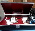 Vintage Polaroid Automatic 100 Land Camera With Case   Accessories
