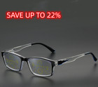 Progressive Multifocus Anti-blue Light Reading Glasses Men Women Square Glasses