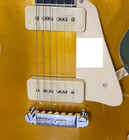     hot Sale  Vintage Gold Top Custom Style Electric Guitar P90 Pickups Free Ship