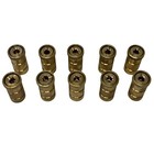 10x Brass Screw-in Concrete Pool Deck Anchor For Swimming Pool Cover Universal