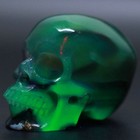 2 5  Volcano Agate Carved Crystal Skull  Realistic  Crystal Healing