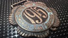 Very Rare 1915 Panama Pacific Exposition San Francisco Figural Clover Metal