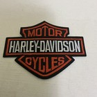  Embroidered Harley Davidson Iron On Patch