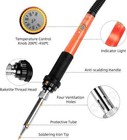 Soldering Iron Kit Weller Tool Adjustable Temperature 60w 110v Diy Electronics