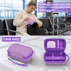 Gwcase Portable 2 In 1 Contact Lens Case And Glasses Case For 2 Pairs