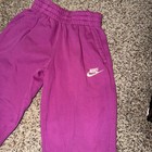 Nike Unisex Youth Purple Sweatpants Size Small Slightly Used
