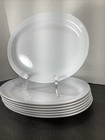 7 thunder Group  n512w Oval 11 5   x8    Nustone White Dinner Plates Melamine