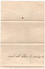 Greeting Letter Post Civil War 3c Washington Stamp Cover Posted
