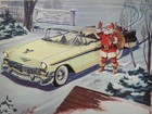 Original 1956 Chevrolet Convertible   4 Dr  Gm Christmas Dealership Brochure  