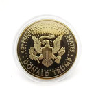Donald Trump Coin - Take America Back Gold Plate Coin   Case Free Ship From Usa