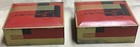 2 Hotel New Yorker Bonbonettes Antique Vintage Rare Tins