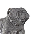 Vintage Mack Truck Bulldog Metal Pewter Paperweight Tractor Trailer Advertising