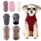 Pet Puppy Dog Cat Warm Winter Sweater Vest Knitted Coat Jacket For Small Dog