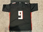 Michael Penix Jr  Signed Jersey Beckett Witness Autograph Authentication Coa