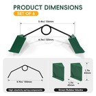 Chonway Pool Table Pocket Reducers Pool Table Accessories  Universal Set Of 6   
